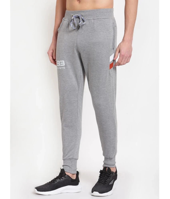 Uzarus - Grey Cotton Mens Joggers ( Pack of 1 ) - None