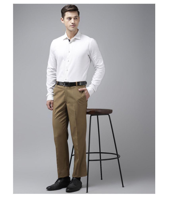 Hangup Khaki Regular -Fit Trousers - None