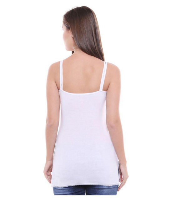 Bodycare Cotton Camisoles - White - XL