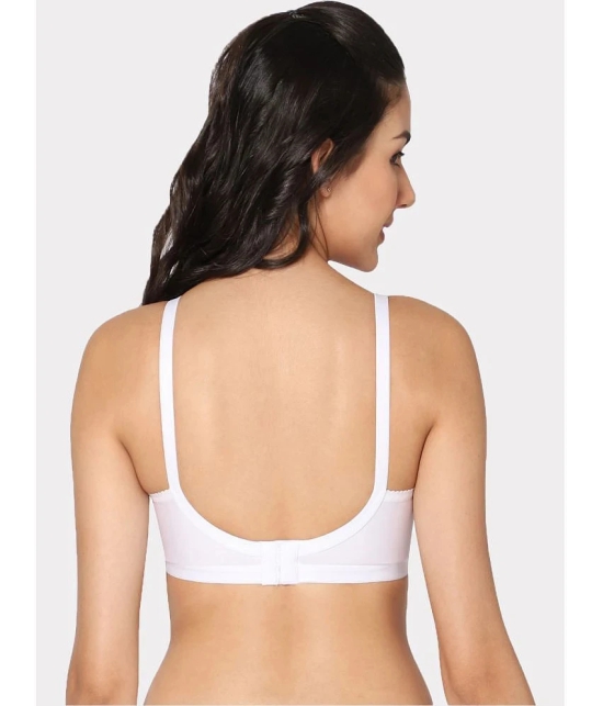 IN CARE LINGERIE - White Cotton Non Padded Womens T-Shirt Bra ( Pack of 1 ) - None