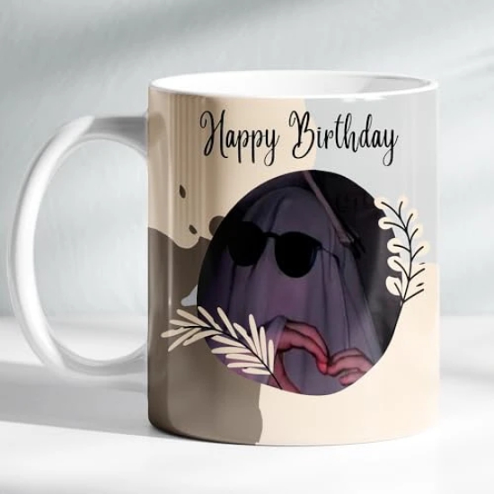 ForVano Personalized Gift Custom Photo Ceramic Mug for Birthday Pirfect Gift for Boyfriend, Girlfriend, Husband, Sister, Brother, Wife