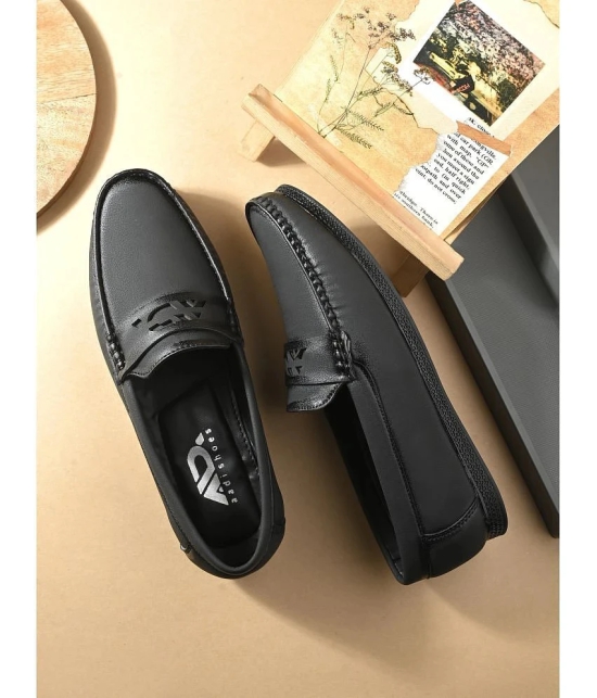 Aadi Black Mens Penny - 8