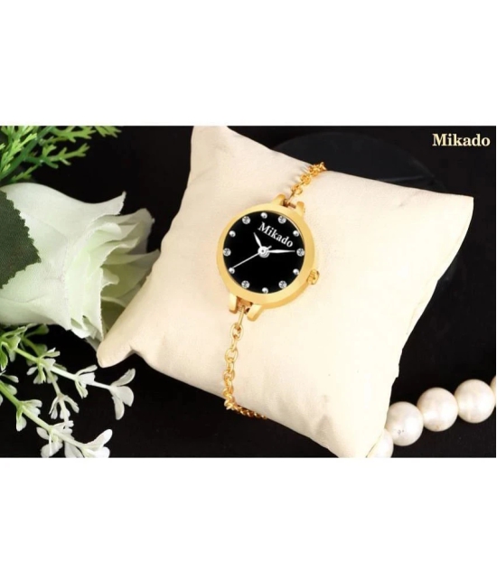 Mikado - Gold Metal Analog Womens Watch