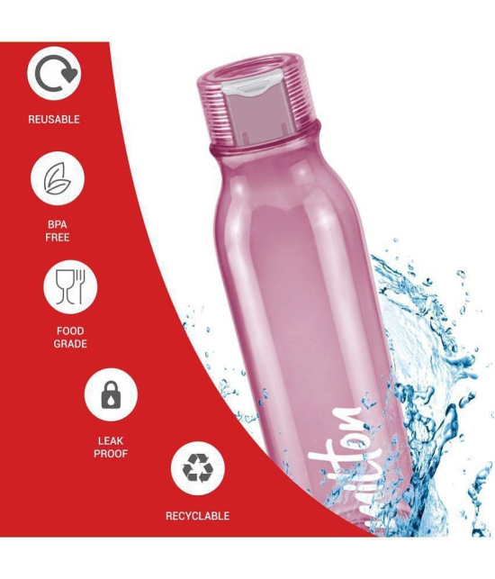 Milton Name Tag 1000 Water Bottle, 958 ml, Burgundy | BPA Free | 100% Leaf Proof | Office Bottle | Gym Bottle | Home | Kitchen | Travel Bottle | Hiking | Treking Bottle - Burgundy