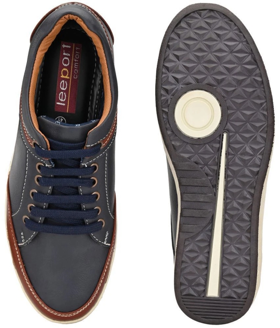 Leeport - Blue Mens Sneakers - None