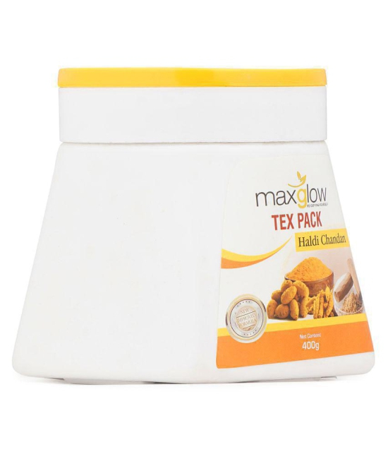 MaxGlow TEX PACK HALDI CHANDAN Face Pack Cream 400 gm