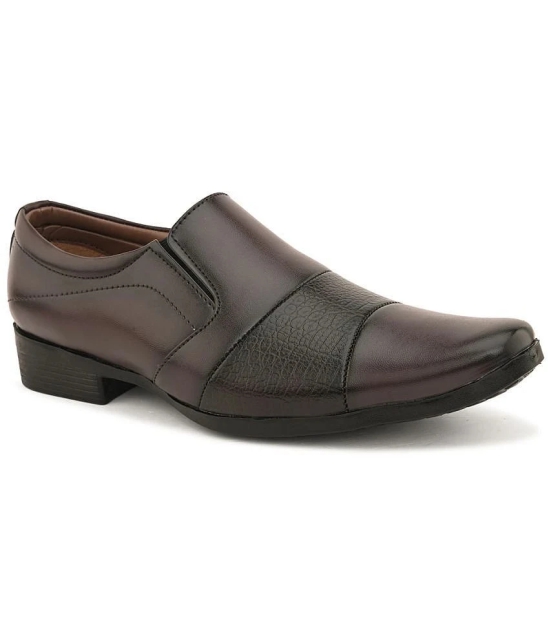 Sir Corbett Brown Mens Slip On Formal Shoes - None