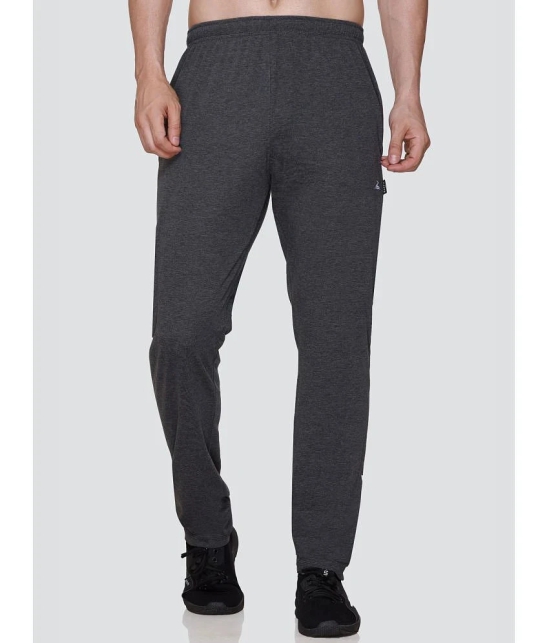 Zeffit Charcoal Cotton Blend Mens Sports Trackpants ( Pack of 1 ) - None