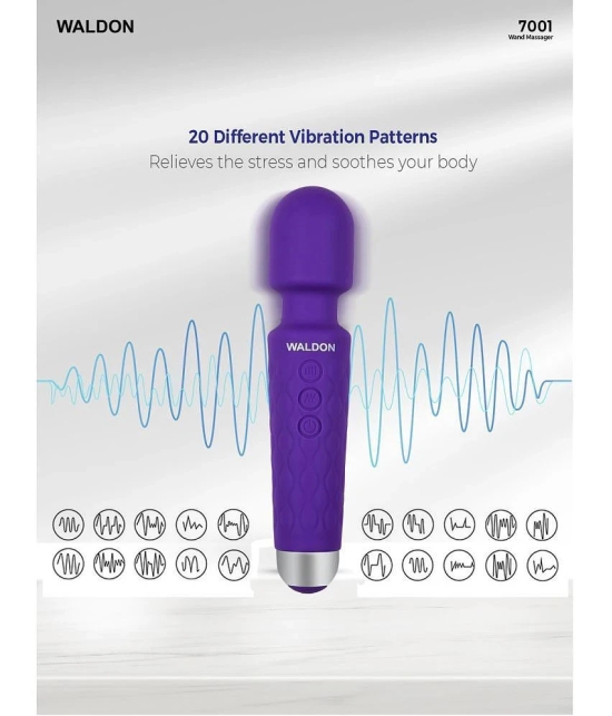 WALDON 7001 Purple Portable Manual Massager