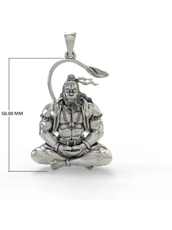 DvR ClicK Hanuman Gada Meditation Hanuman Pendant ( Pack of 1 )