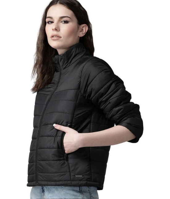 PPTHEFASHIONHUB - Polyester Black Jackets - None