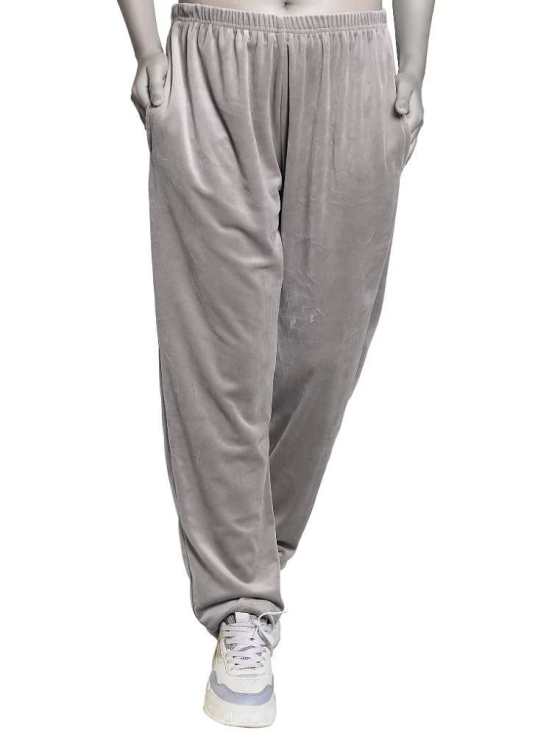 Whyme Fashion Grey Cotton Womens Yoga,Gym Trackpants ( Pack of 1 ) - None