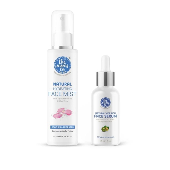 Natural Vita Rich Face Serum +  Hydrating Face Mist