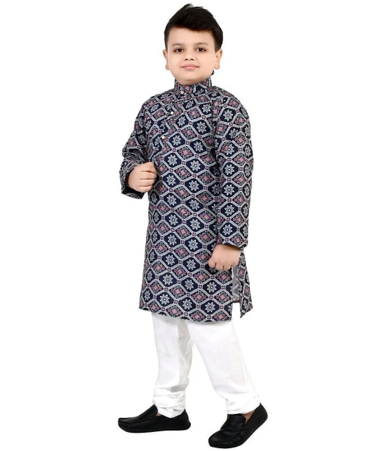 Arshia Fashions Blue Cotton Blend Boys ( Pack of 1 ) - None