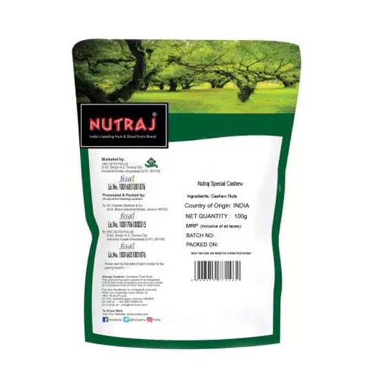 Nutraj Cashew (W320) Kaju 100g