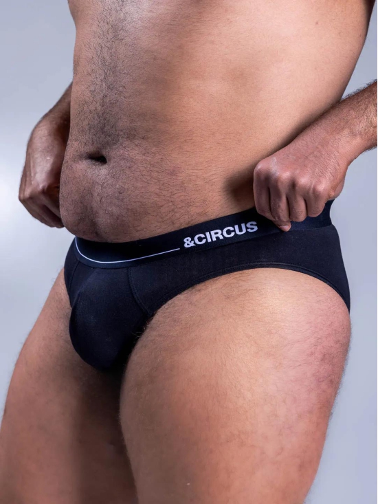 Men's Briefs - Onyx-3XL