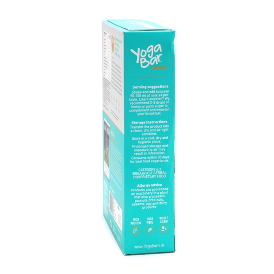 YOBA BREAKFAST MUESLI  ALMOND  QUINOA CRUNCH 400G