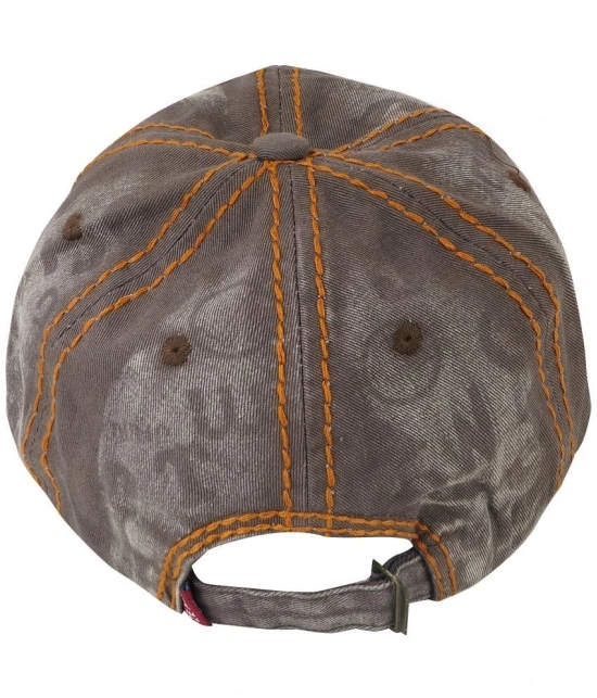 PENYAN Brown Cotton Mens Cap ( Pack of 1 ) - Brown