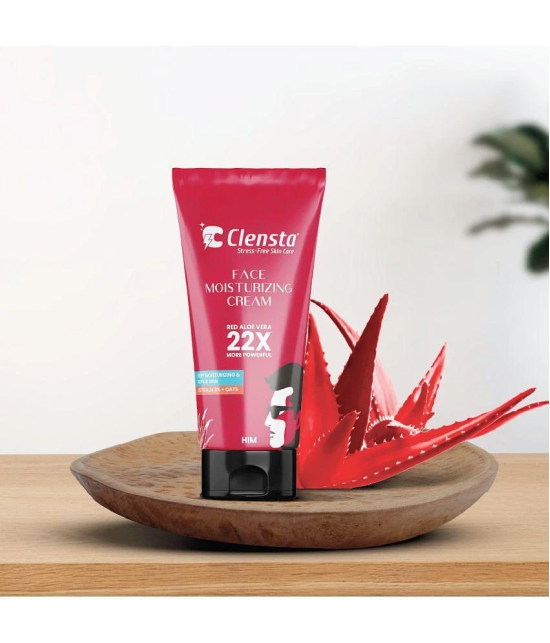 Clensta Face Moisturizing Cream With 3% Sepicalm & Goodness of Oats, Nourishes Skin, Deep Moisturizing & Repair Skin, For All Skin Type, 50 gm