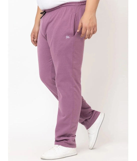 YHA Mauve Fleece Mens Trackpants ( Pack of 1 ) - None