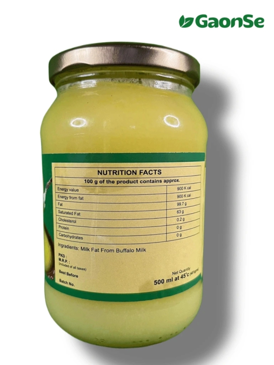 Premium Buffalo Desi Ghee 500ml