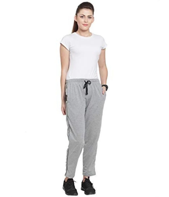 Uzarus Grey Cotton Blend Trackpants - Single - XL