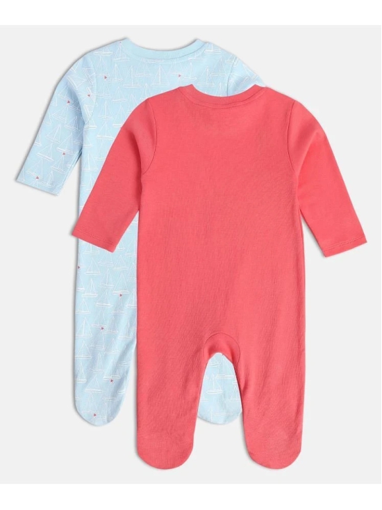 MINI KLUB Pack of 2 Baby Boys Cotton Bodysuit ( Multicolor ) - None