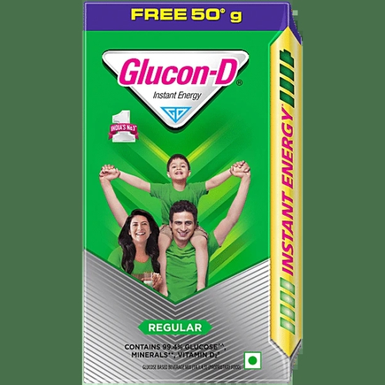 Glucon D Regular Instant Energy Jar, 250 Gm