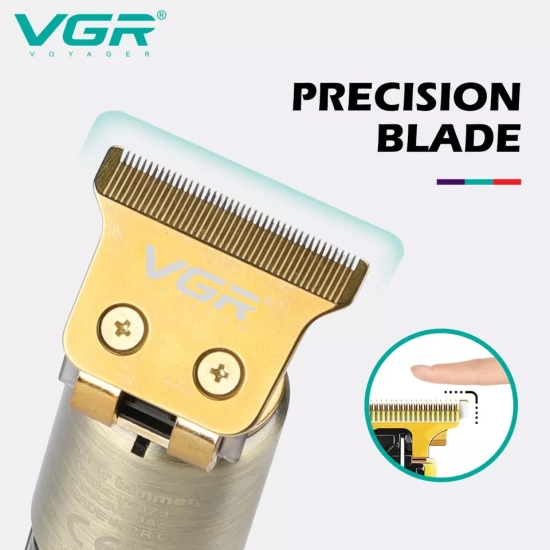 VGR V-073 Hair Trimmer For Men Gold-VGR V-073 Hair Trimmer For Men, Gold