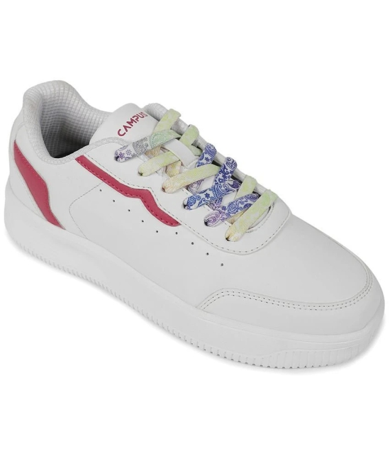 Campus White Womens Sneakers - None