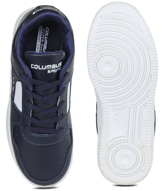 Columbus JACK CASUAL SHOES - Navy Men's Sneakers - None