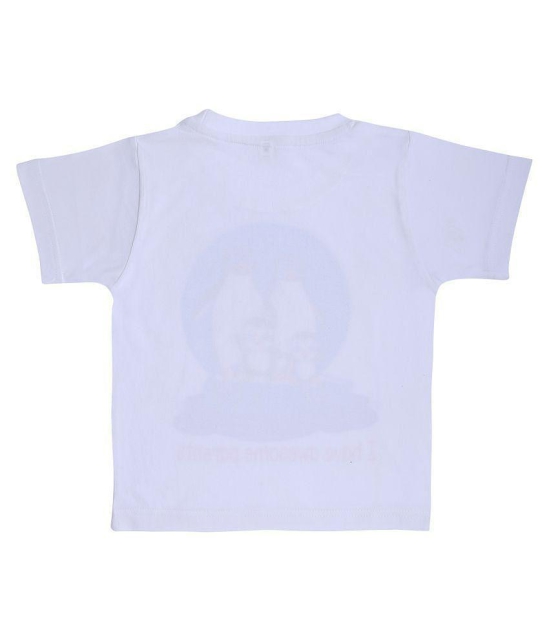 NEO GARMENTS Kid's Boys & Girls Cotton T-shirt | AWESOME PARENTS | WHITE S - 23