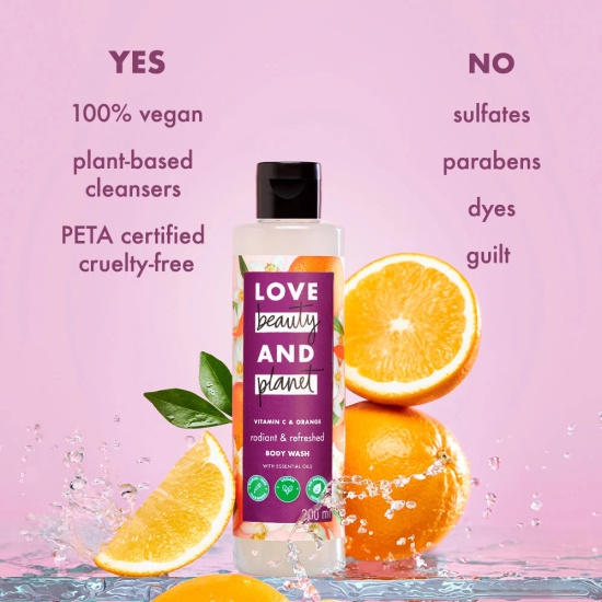 Body Wash - Vitamin C & Orange - 200ml
