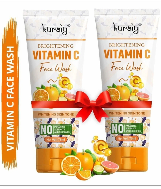 KURAIY Vitamin C Face Cream Improve Fine Lines Dull Skin Moisturizing Anti Aging Skin Care