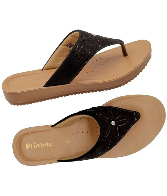 Inblu Black Womens Flats - None