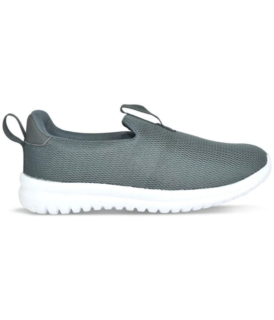 Ajanta Grey Mens Slip-on Shoes - None