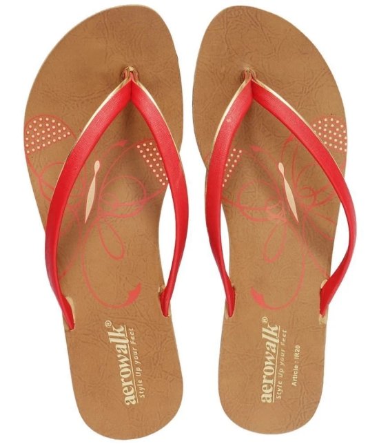 Inblu - Red Womens Flats - None