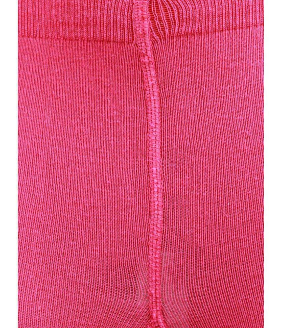 Bonjour - Pink Cotton Legging For Baby Girl ( Pack of 1 ) - None