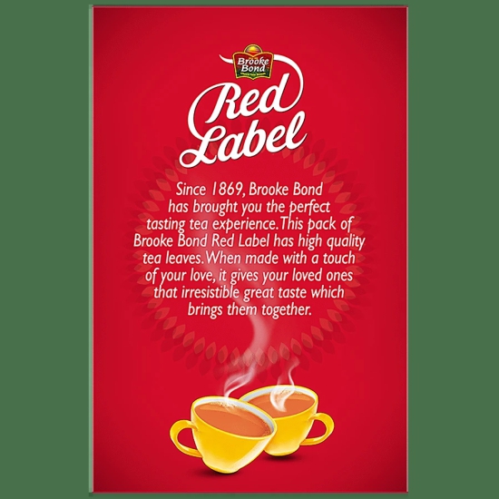 Red Label Tea, 250 G Carton