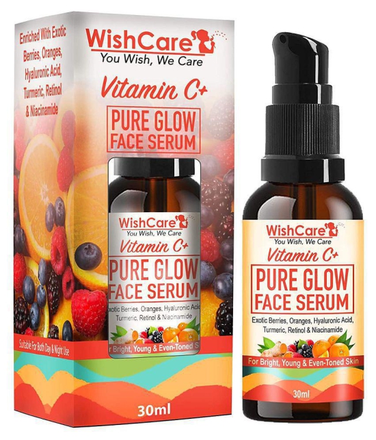 WishCare 35% Vitamin C+ Pure Glow Face Serum - With Hyaluronic Acid Face Serum 30 mL