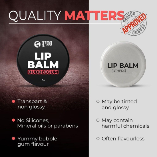 Beardo Lip Balm (Bubblegum) (7g)