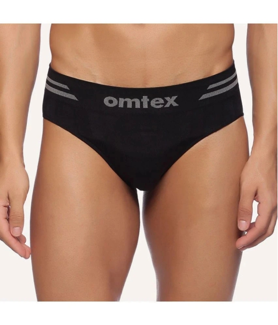 Omtex Multicolor Spandex Mens Briefs ( Pack of 2 ) - None