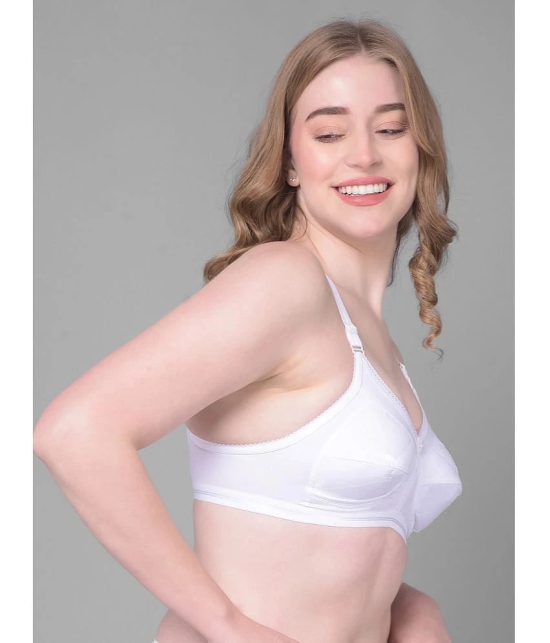 Dollar Missy White Cotton Non Padded Womens Everyday Bra ( Pack of 1 ) - None