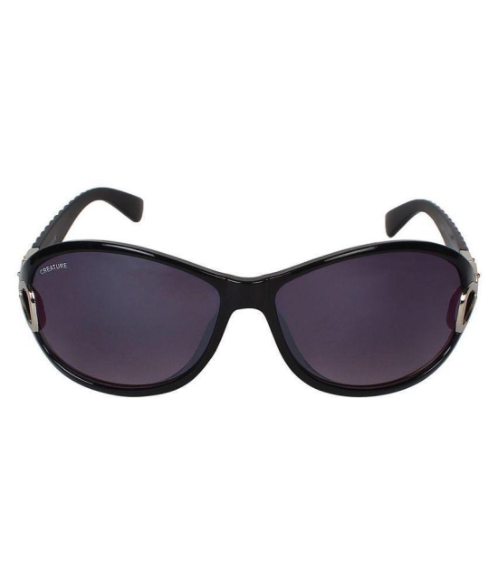 Creature Purple Cat Eye Sunglasses ( GAGA-102 ) - Medium