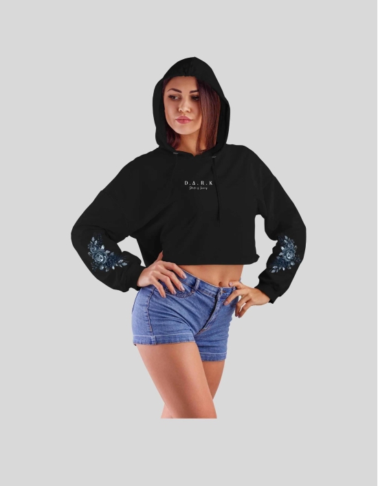 Romance Cropped Hoodie-XL