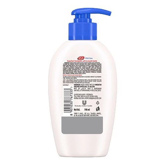 Lifebuoy Mild Care - Germ Protection Handwash, 190 Ml Pump