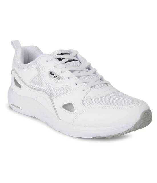 Campus WISDOM White  Mens Sports Running Shoes - 10