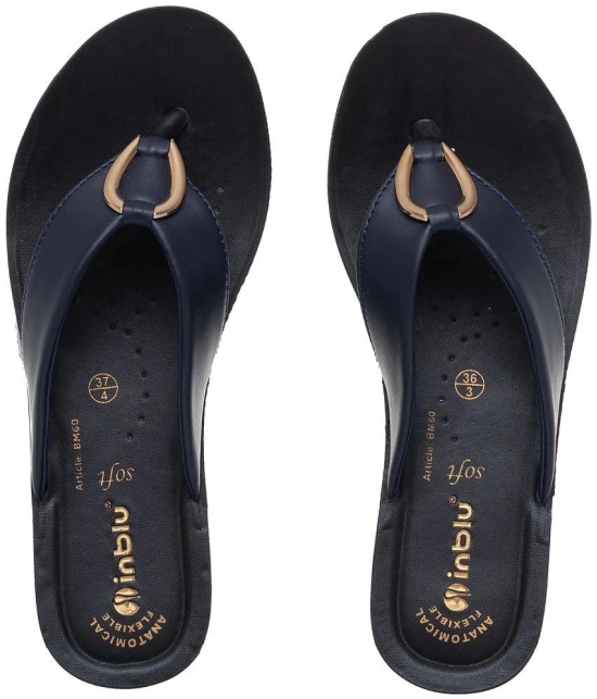 Inblu Blue Womens Daily Slipper - None