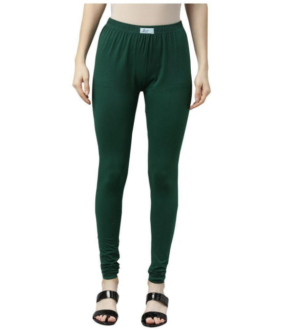 Jcss - Green Lycra Women's Leggings ( Pack of 1 ) - XXL