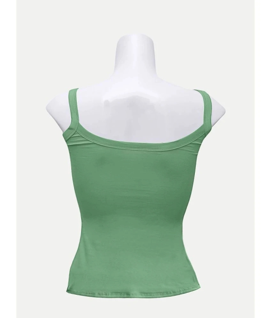 Radprix Cotton Camisoles - Green Single - None